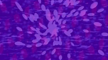 Soyut hareket desenli fütüristik video üretimi için dinamik dijital arkaplan