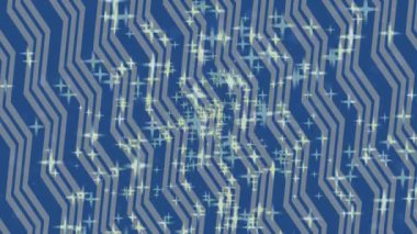 Soyut hareket desenli fütüristik video üretimi için dinamik dijital arkaplan