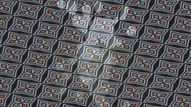 Dijital doku yüzey tasarım biçimi ile modern video animasyonu için gelişmiş hareket grafikleri