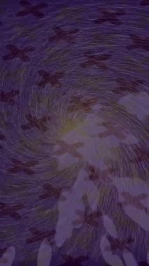 Benzersiz video giriş tasarımı projeleri için detaylı yüzey kalıbı film animasyon stili grafik girişi