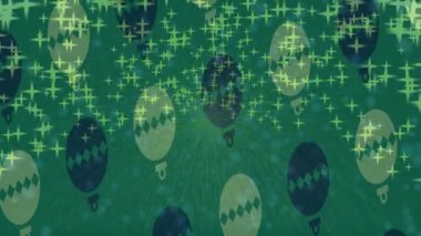 Modern medya üretimi için fütüristik dijital soyut doku sinematik tarz hareketli grafik ögesi