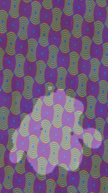 Benzersiz dijital animasyon tarzı grafikleri olan yaratıcı ortam tasarımı için yenilikçi hareket dokusu