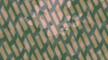 Benzersiz dijital animasyon tarzı grafikleri olan yaratıcı ortam tasarımı için yenilikçi hareket dokusu