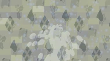 Organik desenli yüzey giriş stili video film sanatı ile soyut arkaplan tasarımı