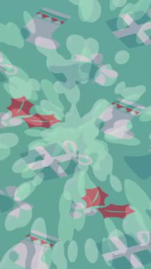 Benzersiz video giriş tasarımı projeleri için detaylı yüzey kalıbı film animasyon stili grafik girişi