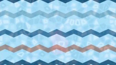 Modern medya üretimi için fütüristik dijital soyut doku sinematik tarz hareketli grafik ögesi