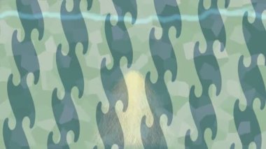 Organik desenli yüzey giriş stili video film sanatı ile soyut arkaplan tasarımı