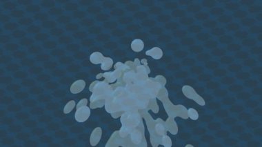 Modern medya üretimi için fütüristik dijital soyut doku sinematik tarz hareketli grafik ögesi