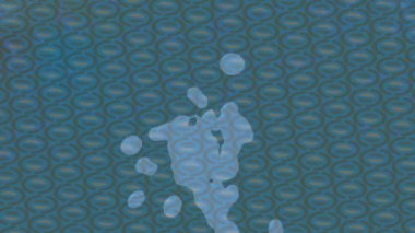 Soyut hareket desenli fütüristik video üretimi için dinamik dijital arkaplan