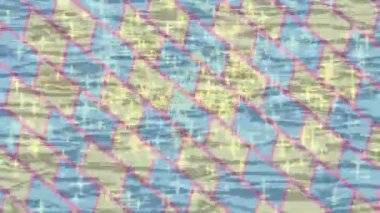 Dijital doku yüzey tasarım biçimi ile modern video animasyonu için gelişmiş hareket grafikleri