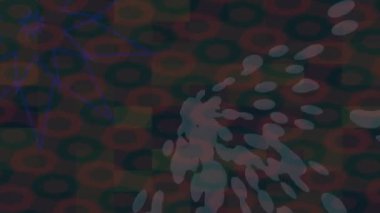 Soyut hareket desenli fütüristik video üretimi için dinamik dijital arkaplan