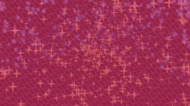 Benzersiz dijital animasyon tarzı grafikleri olan yaratıcı ortam tasarımı için yenilikçi hareket dokusu