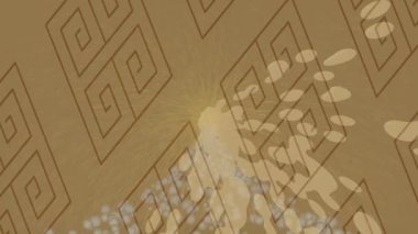 Modern medya üretimi için fütüristik dijital soyut doku sinematik tarz hareketli grafik ögesi