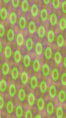 Benzersiz dijital animasyon tarzı grafikleri olan yaratıcı ortam tasarımı için yenilikçi hareket dokusu