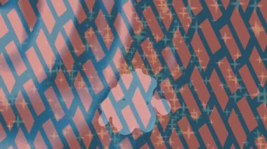 Profesyonel video projeleri sanat tarzı için organik hareketli arkaplan tasarımı