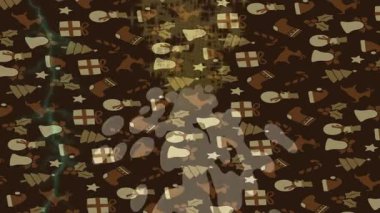 Benzersiz hareket grafikleri tasarım sanatına sahip yaratıcı film üretimi için özet bir arkaplan