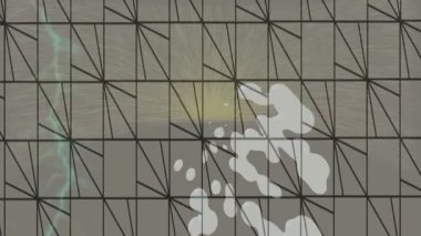 Benzersiz hareket dokusu tasarım sanatı ile profesyonel video düzenleme için modern soyut grafikler