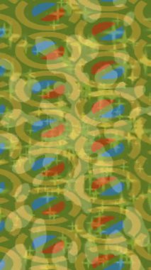 Lüks hareket projeleri için soyut tasarım stili animasyonu olan üst düzey dijital doku