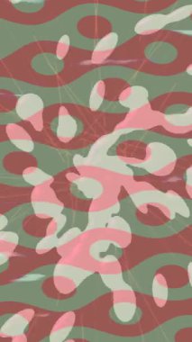 Organik desenli yüzey giriş stili video film sanatı ile soyut arkaplan tasarımı