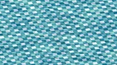 Soyut hareket desenli fütüristik video üretimi için dinamik dijital arkaplan