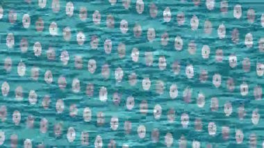 Benzersiz hareket grafikleri tasarım sanatına sahip yaratıcı film üretimi için özet bir arkaplan