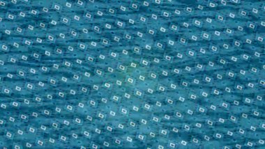 Soyut hareket desenli fütüristik video üretimi için dinamik dijital arkaplan