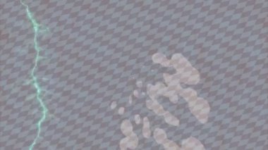 Dijital doku yüzey tasarım biçimi ile modern video animasyonu için gelişmiş hareket grafikleri