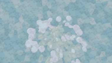 Lüks hareket projeleri için soyut tasarım stili animasyonu olan üst düzey dijital doku