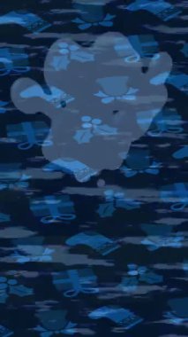 Benzersiz hareket grafikleri tasarım sanatına sahip yaratıcı film üretimi için özet bir arkaplan