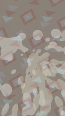 Yaratıcı video düzenleme film arkaplan tasarımı için minimalist organik hareket grafikleri