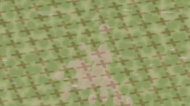 Benzersiz video giriş tasarımı projeleri için detaylı yüzey kalıbı film animasyon stili grafik girişi