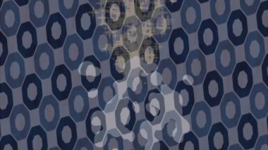 Benzersiz video giriş tasarımı projeleri için detaylı yüzey kalıbı film animasyon stili grafik girişi