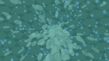 Yaratıcı video düzenleme film arkaplan tasarımı için minimalist organik hareket grafikleri