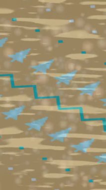 Benzersiz dijital hareket grafiklerine sahip yaratıcı sinematik projeler için yumuşak animasyon yüzeyi