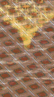 Benzersiz video giriş tasarımı projeleri için detaylı yüzey kalıbı film animasyon stili grafik girişi