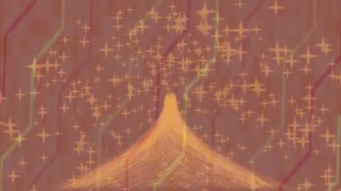 Dijital doku yüzey tasarım biçimi ile modern video animasyonu için gelişmiş hareket grafikleri