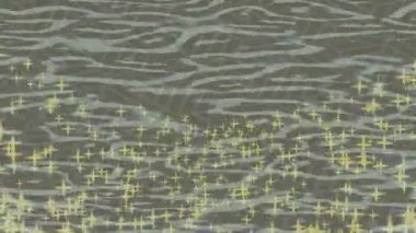 Lüks hareket projeleri için soyut tasarım stili animasyonu olan üst düzey dijital doku