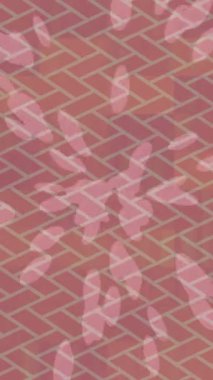 Soyut hareket desenli fütüristik video üretimi için dinamik dijital arkaplan