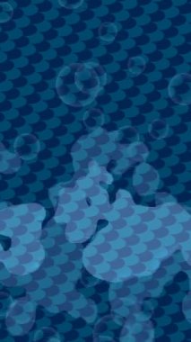 Dijital doku yüzey tasarım biçimi ile modern video animasyonu için gelişmiş hareket grafikleri