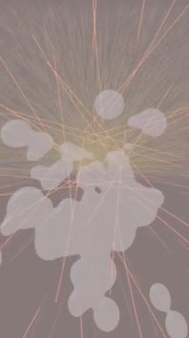 Benzersiz video giriş tasarımı projeleri için detaylı yüzey kalıbı film animasyon stili grafik girişi