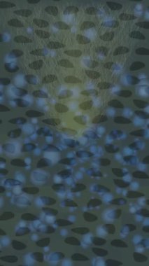 Organik desenli yüzey giriş stili video film sanatı ile soyut arkaplan tasarımı