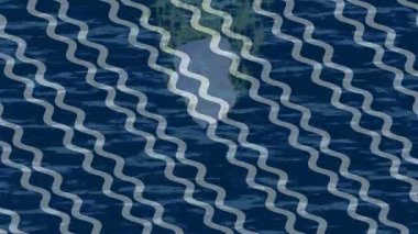 Modern medya üretimi için fütüristik dijital soyut doku sinematik tarz hareketli grafik ögesi