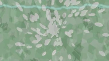 Benzersiz dijital animasyon tarzı grafikleri olan yaratıcı ortam tasarımı için yenilikçi hareket dokusu