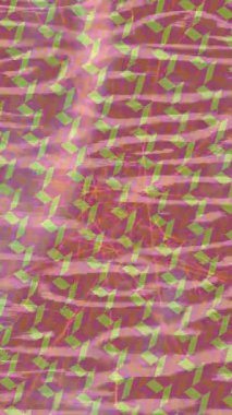 Estetik doku arkaplan tasarımı renkli hareket grafikleri ile moda film giriş profosyoneli