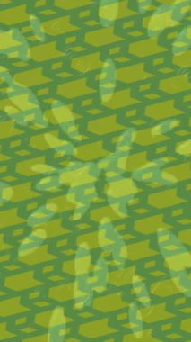 Soyut hareket desenli fütüristik video üretimi için dinamik dijital arkaplan