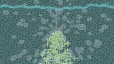 Benzersiz hareket dokusu tasarım sanatı ile profesyonel video düzenleme için modern soyut grafikler