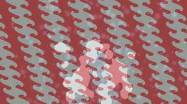 Estetik doku arkaplan tasarımı renkli hareket grafikleri ile moda film giriş profosyoneli