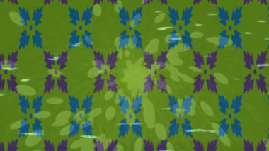 Soyut hareket desenli fütüristik video üretimi için dinamik dijital arkaplan