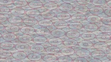 Soyut hareket desenli fütüristik video üretimi için dinamik dijital arkaplan