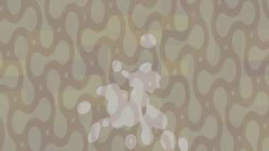 Benzersiz dijital animasyon tarzı grafikleri olan yaratıcı ortam tasarımı için yenilikçi hareket dokusu